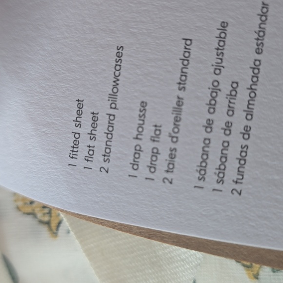 $West Elm Begonia Sheet Set, Queen, Color Dijon, Retail Price $139.00 USD - Picture 11 of 16